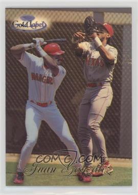 1998 Topps Gold Label - Class 1 - Black Label #50 - Juan Gonzalez [Noted]