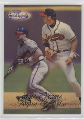 1998 Topps Gold Label - Class 1 - Black Label #82 - Ryan Klesko