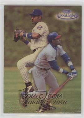 1998 Topps Gold Label - Class 1 - Black Label #83 - Sammy Sosa