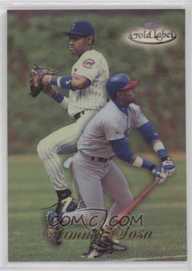 1998 Topps Gold Label - Class 1 - Black Label #83 - Sammy Sosa