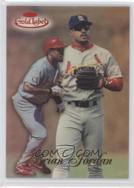 1998 Topps Gold Label - Class 1 - Red Label #58 - Brian Jordan /100