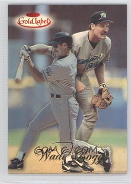 1998 Topps Gold Label - Class 1 - Red Label #59 - Wade Boggs /100