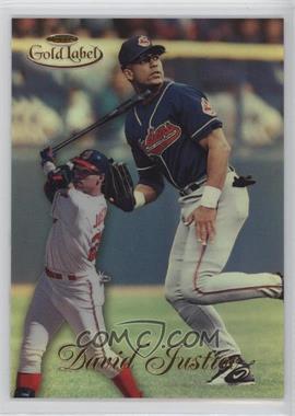 1998 Topps Gold Label - Class 1 #63 - David Justice