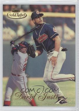 1998 Topps Gold Label - Class 1 #63 - David Justice