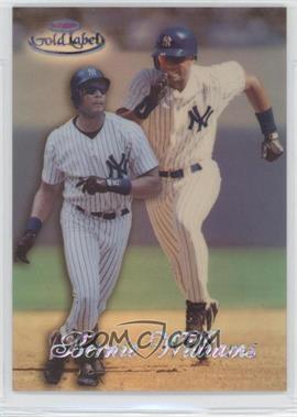 1998 Topps Gold Label - Class 2 - Black Label #76 - Bernie Williams