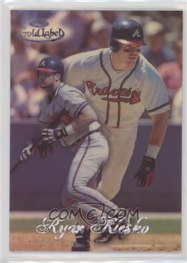 1998 Topps Gold Label - Class 2 - Black Label #82 - Ryan Klesko