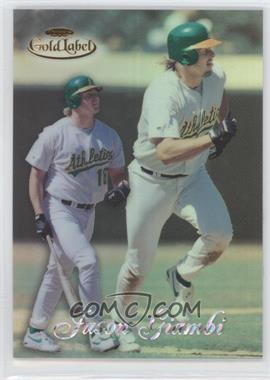 1998 Topps Gold Label - Class 2 #38 - Jason Giambi