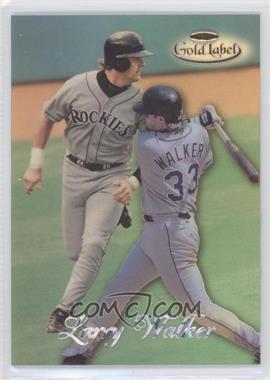 1998 Topps Gold Label - Class 2 #72 - Larry Walker