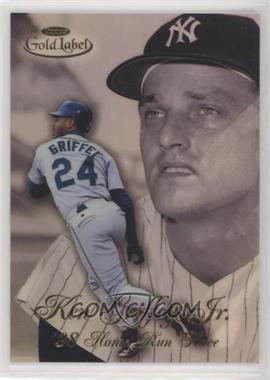 1998 Topps Gold Label - Home Run Race #HR3 - Ken Griffey Jr., Roger Maris