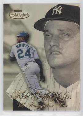 1998 Topps Gold Label - Home Run Race #HR3 - Ken Griffey Jr., Roger Maris