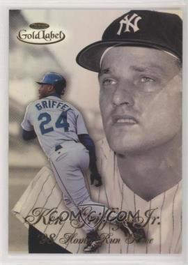 1998 Topps Gold Label - Home Run Race #HR3 - Ken Griffey Jr., Roger Maris