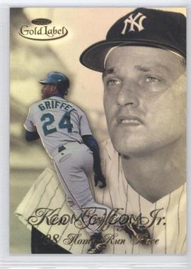 1998 Topps Gold Label - Home Run Race #HR3 - Ken Griffey Jr., Roger Maris