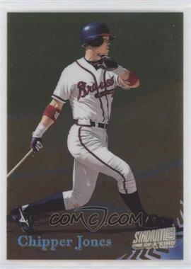 1998 Topps Stadium Club - [Base] - One of a Kind #1 - Chipper Jones /150