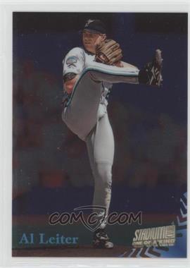 1998 Topps Stadium Club - [Base] - One of a Kind #162 - Al Leiter /150