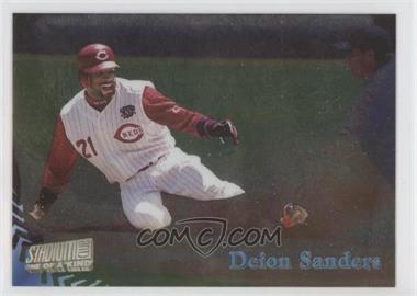 1998 Topps Stadium Club - [Base] - One of a Kind #225 - Deion Sanders /150 [EX to NM]
