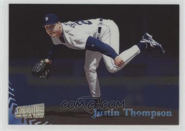1998 Topps Stadium Club - [Base] - One of a Kind #239 - Justin Thompson /150
