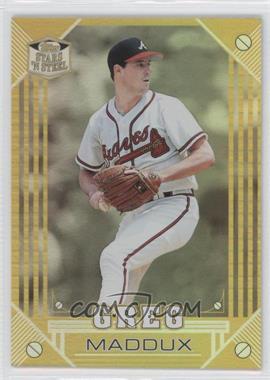 1998 Topps Stars 'n Steel - [Base] - Gold Holographic #26 - Greg Maddux