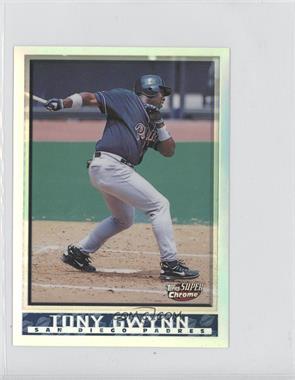 1998 Topps Super Chrome Jumbos - [Base] - Refractor #1 - Tony Gwynn