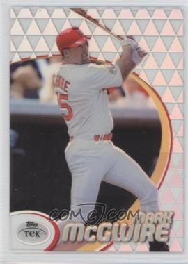 1998 Topps Tek - [Base] - Pattern 05 #13 - Mark McGwire