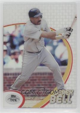 1998 Topps Tek - [Base] - Pattern 08 #42 - Derek Bell