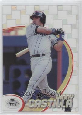 1998 Topps Tek - [Base] - Pattern 09 #38 - Vinny Castilla