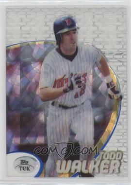 1998 Topps Tek - [Base] - Pattern 10 Diffractor #24 - Todd Walker