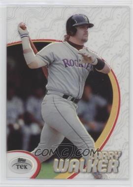 1998 Topps Tek - [Base] - Pattern 14 #34 - Larry Walker