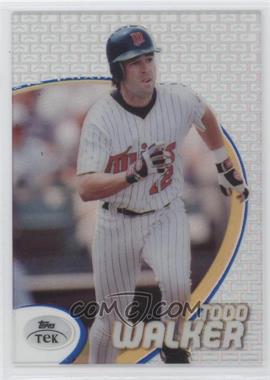 1998 Topps Tek - [Base] - Pattern 20 #24 - Todd Walker