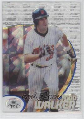 1998 Topps Tek - [Base] - Pattern 21 Diffractor #24 - Todd Walker