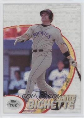 1998 Topps Tek - [Base] - Pattern 21 #8 - Dante Bichette