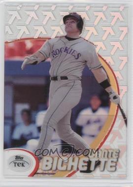 1998 Topps Tek - [Base] - Pattern 25 #8 - Dante Bichette