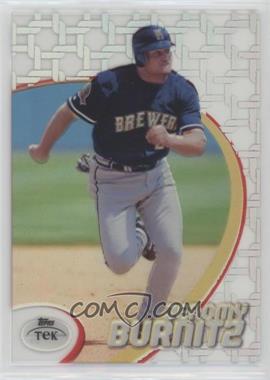 1998 Topps Tek - [Base] - Pattern 29 #48 - Jeromy Burnitz