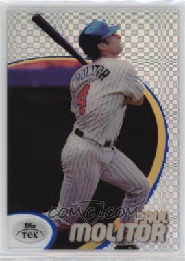 1998 Topps Tek - [Base] - Pattern 33 #54 - Paul Molitor