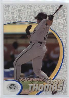 1998 Topps Tek - [Base] - Pattern 34 #6 - Frank Thomas