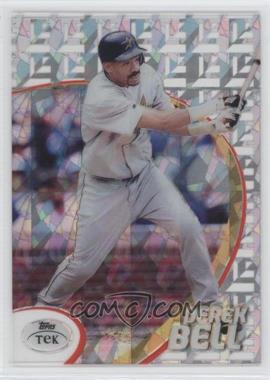 1998 Topps Tek - [Base] - Pattern 37 Diffractor #42 - Derek Bell