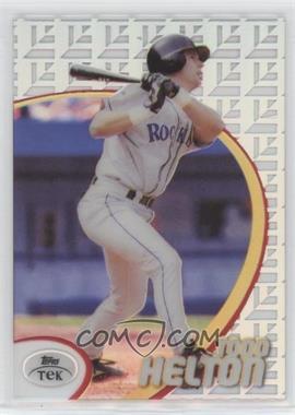 1998 Topps Tek - [Base] - Pattern 37 #69 - Todd Helton