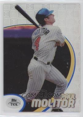 1998 Topps Tek - [Base] - Pattern 40 #54 - Paul Molitor