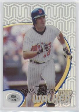 1998 Topps Tek - [Base] - Pattern 43 #24 - Todd Walker [EX to NM]