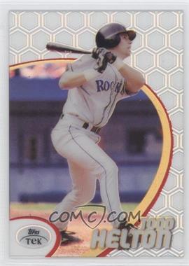 1998 Topps Tek - [Base] - Pattern 51 #69 - Todd Helton