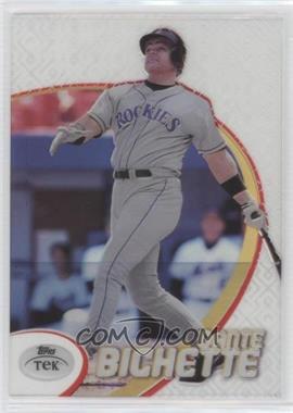 1998 Topps Tek - [Base] - Pattern 54 #8 - Dante Bichette