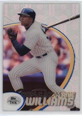 1998 Topps Tek - [Base] - Pattern 55 #7 - Bernie Williams