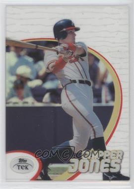 1998 Topps Tek - [Base] - Pattern 65 #19 - Chipper Jones