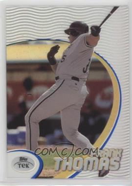 1998 Topps Tek - [Base] - Pattern 68 #6 - Frank Thomas