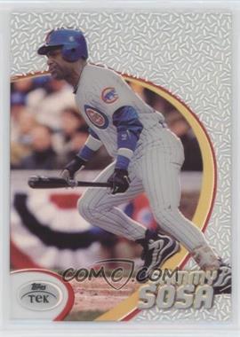 1998 Topps Tek - [Base] - Pattern 71 #28 - Sammy Sosa