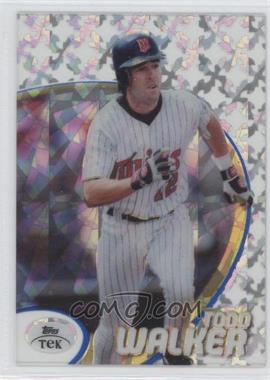 1998 Topps Tek - [Base] - Pattern 84 Diffractor #24 - Todd Walker