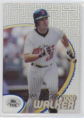 1998 Topps Tek - [Base] - Pattern 89 #24 - Todd Walker