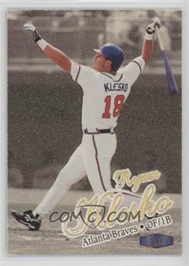 1998 Ultra - [Base] - Gold Medallion Edition #87G - Ryan Klesko