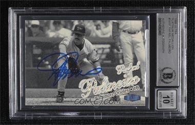 1998 Ultra - [Base] - Platinum Medallion Edition #141P - Rafael Palmeiro /100 [BAS BGS Authentic]