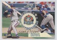 Jose Cruz, Roger Clemens