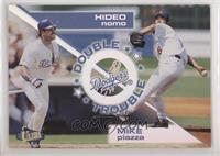 Mike Piazza, Hideo Nomo